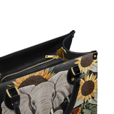 "Ganesha" Leather Handbag