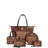 "Eliora" Leather Tote Bag - BRAVE ONES DEAL