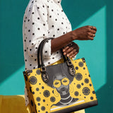 "Fahari" Marigold Pop Leather Handbag