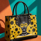 "Fahari" Marigold Pop Leather Handbag