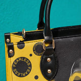 "Fahari" Marigold Pop Leather Handbag