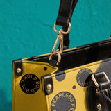 "Fahari" Marigold Pop Leather Handbag