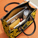 "Fahari" Marigold Pop Leather Handbag