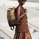 "Godfidence" Leather Backpack - BRAVE ONES DEAL