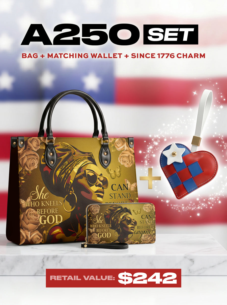 "Godfidence" Leather Handbag A250 Deal