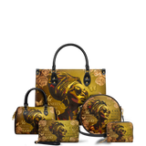 "Godfidence" Leather Handbag BTS DEAL