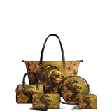 "Godfidence" Leather Tote Bag - BRAVE ONES DEAL
