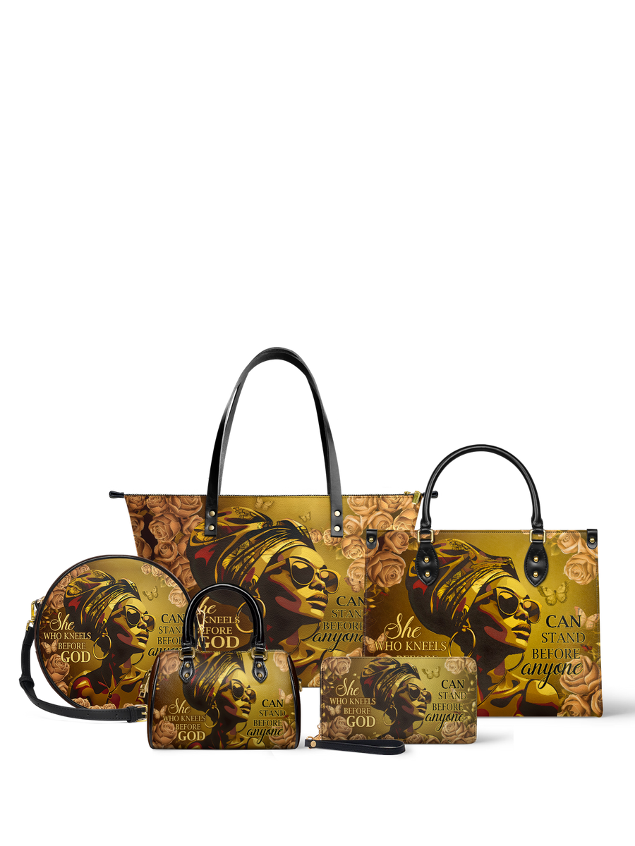 "Godfidence" Leather Tote Bag Bundle DD DEAL
