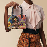 "Huriya" Small Leather Handbag