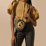 "Lumina" Circle Crossbody Bag