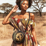 "Lumina" Circle Crossbody Bag