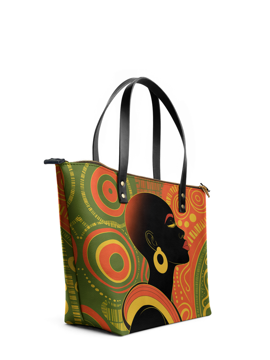 "Baldisa" Leather Tote Bag FALL CLEARANCE DEAL