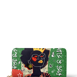 "Aina" Lime Pop Xmas Wallet - BRAVE ONES DEAL