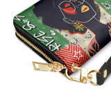 "Aina" Lime Pop Xmas Wallet - BRAVE ONES DEAL