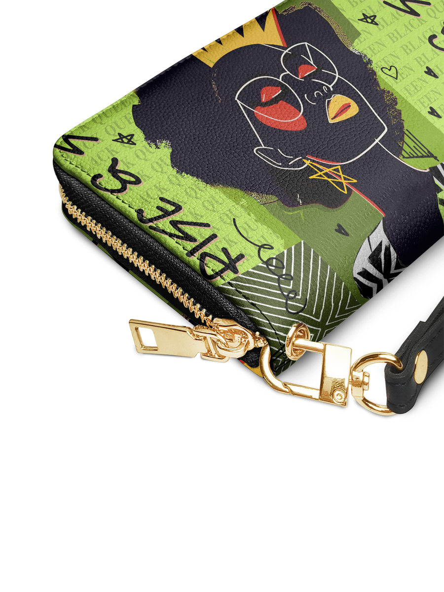 "Aina" Lime Pop Wallet FALL CLEARANCE DEAL