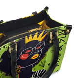 "Aina" Lime Pop Small Leather Handbag (Vegan) BTS DEAL