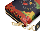 "Aina" Flame Red Wallet - BRAVE ONES DEAL