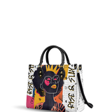 "Aina" Coconut White Leather Handbag - BRAVE ONES DEAL