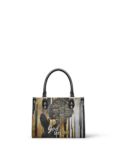 "Amara" Small Leather Handbag - FALL CLEARANCE DEAL