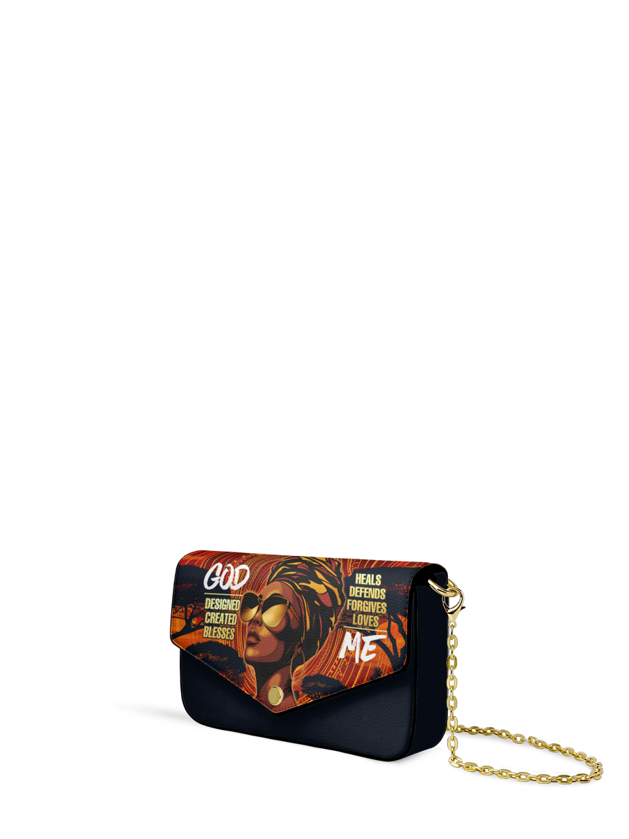 "Aseda" Envelope Chain Crossbody Bag - DD DEAL
