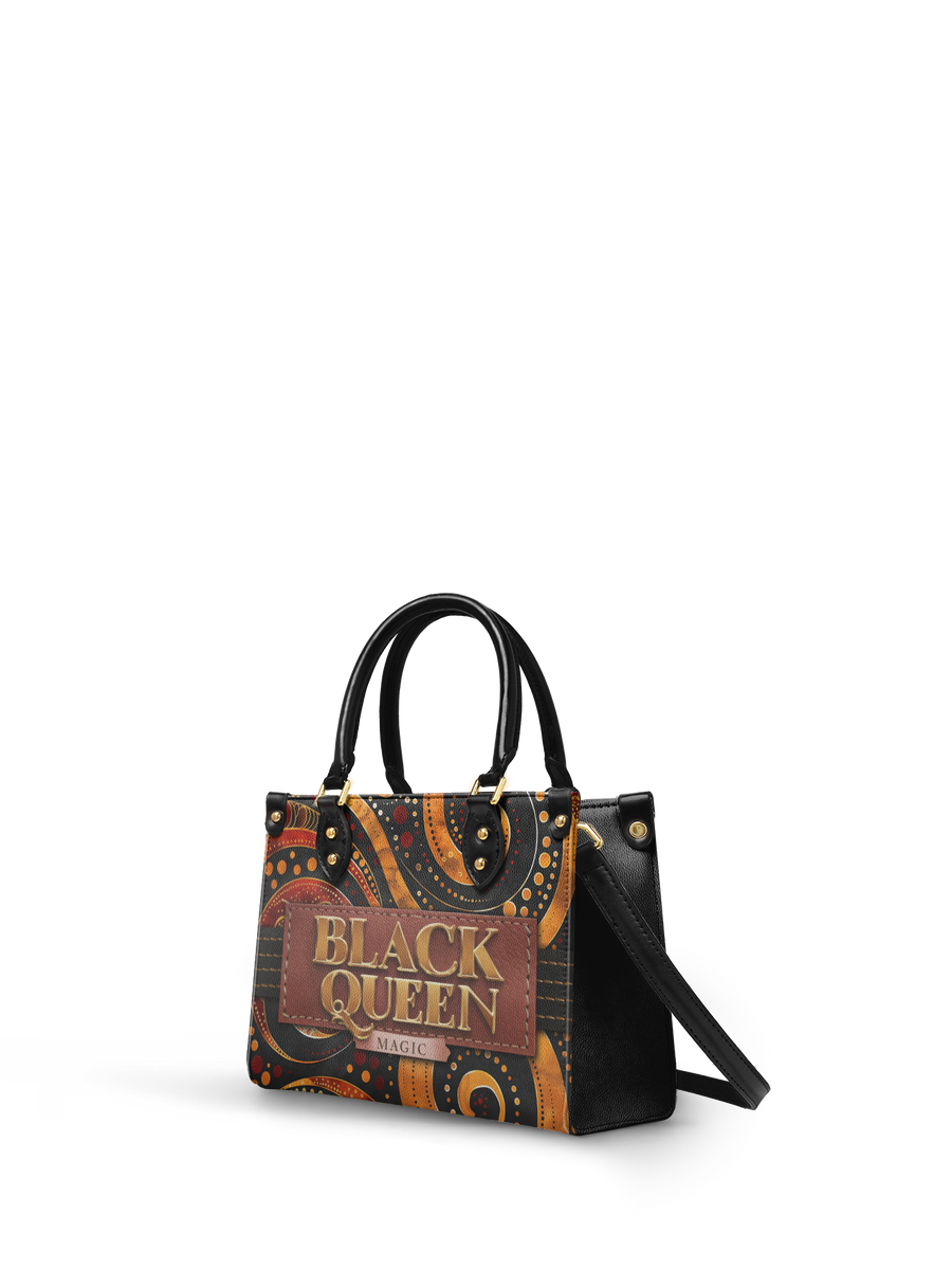"Makeda" Small Leather Handbag