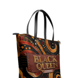 "Makeda" Leather Tote Bag - BRAVE ONES DEAL