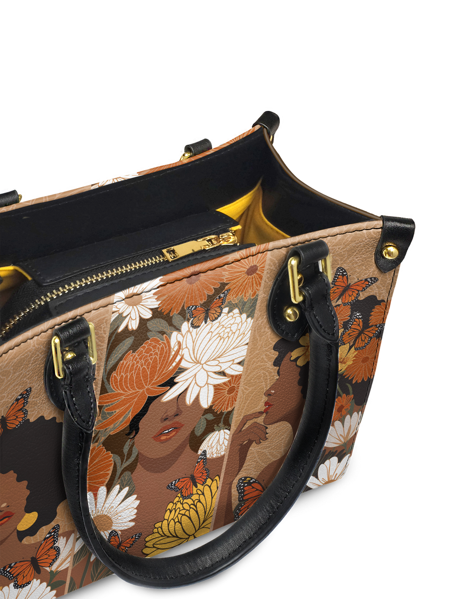 "Ayira" Small Leather Handbag