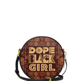"Dope Black Girl" Circle Crossbody Bag BTS DEAL