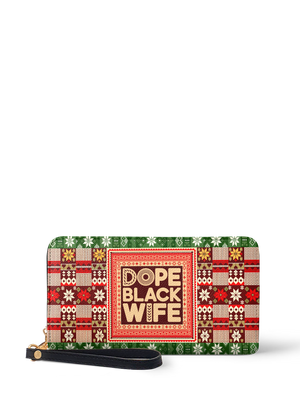 "Dope Black Wife" Frosted Pine Wallet