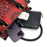 "Tajimom" Small Leather Handbag