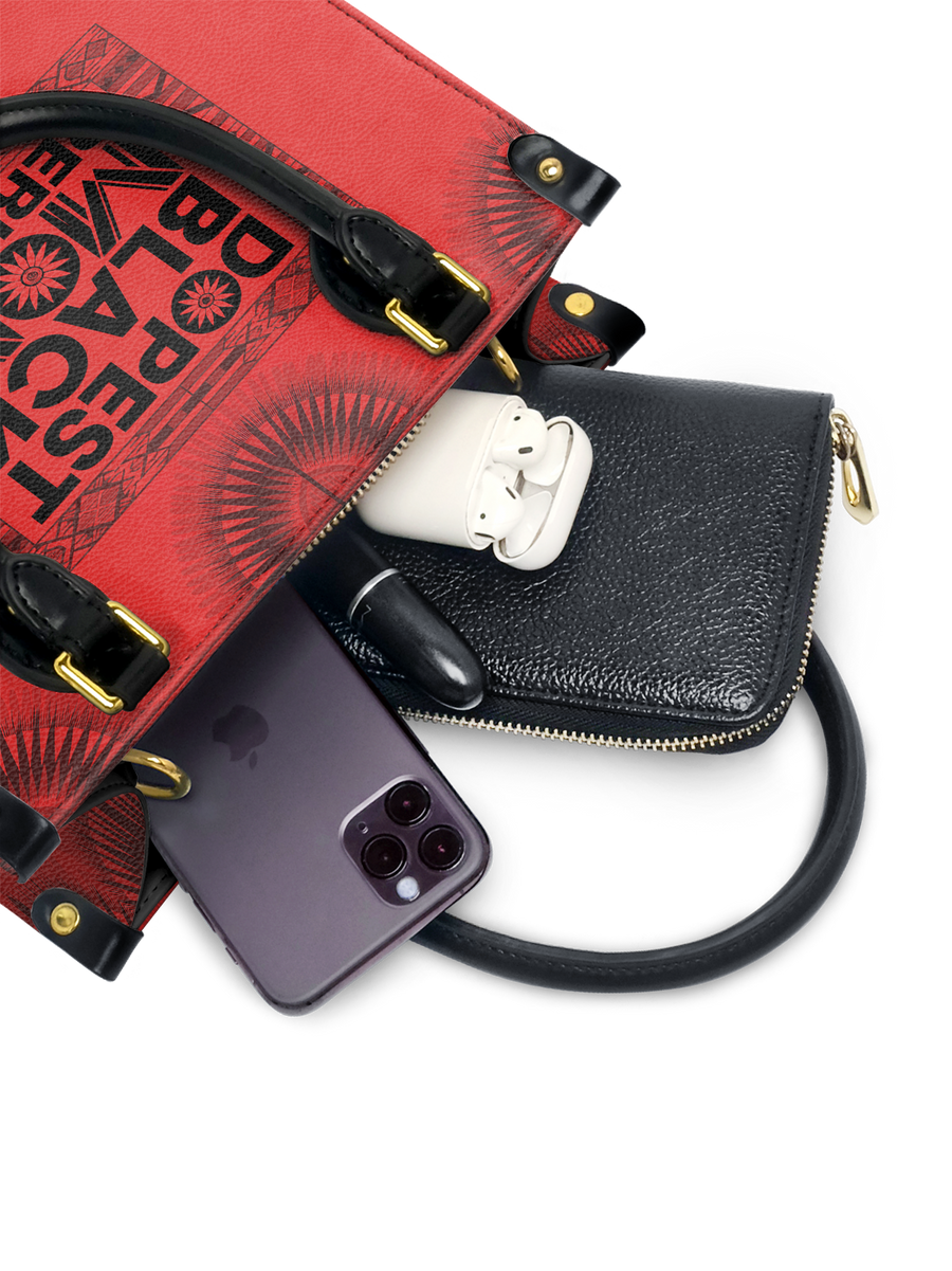"Tajimom" Small Leather Handbag - DD DEAL