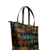 "Dopeya" Leather Tote Bag - BRAVE ONES DEAL