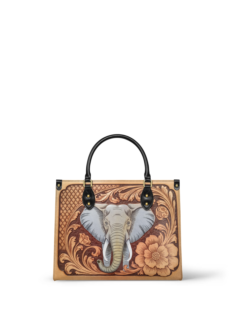 "Pembe" Leather Handbag