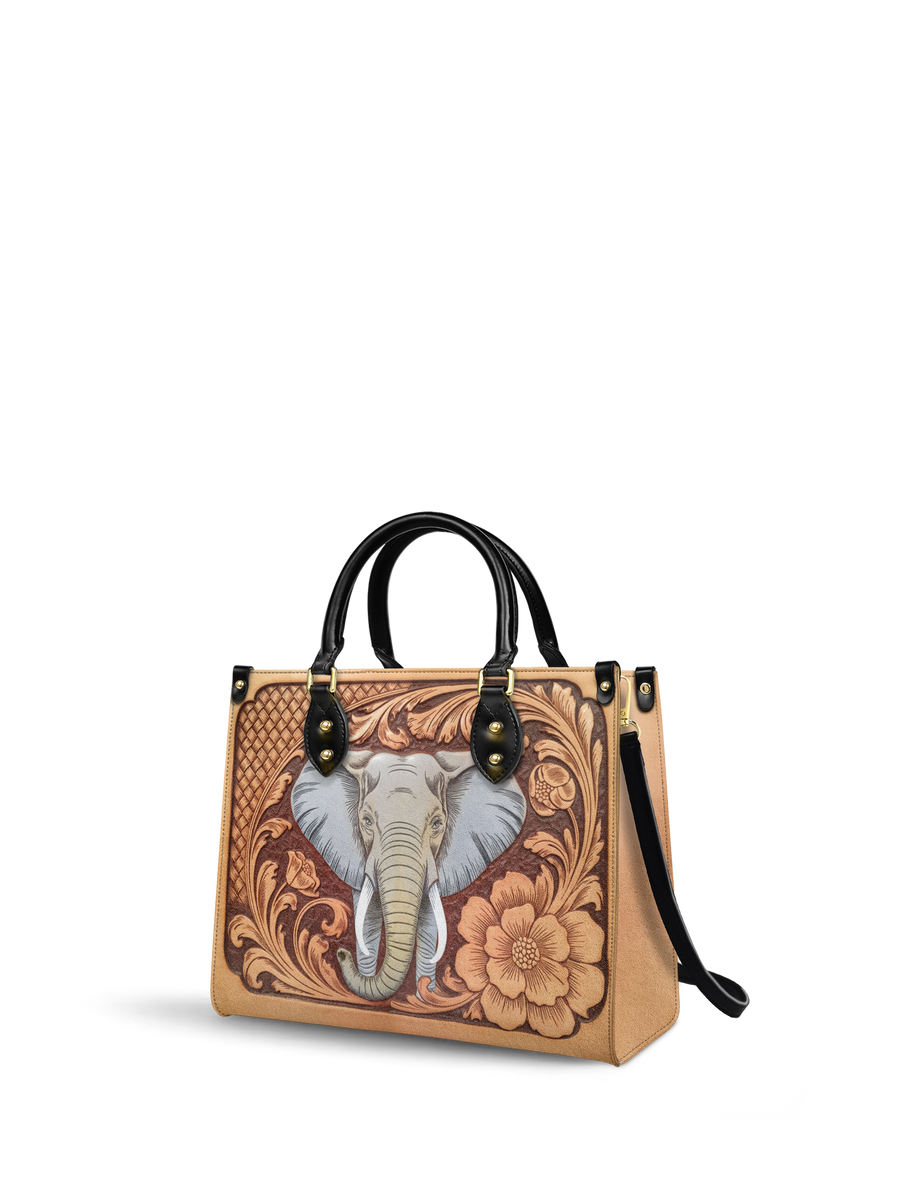 "Pembe" Leather Handbag