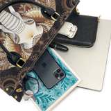 "Samsara" Leather Handbag