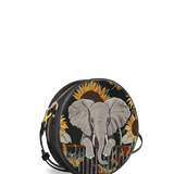 "Ganesha" Circle Crossbody Bag
