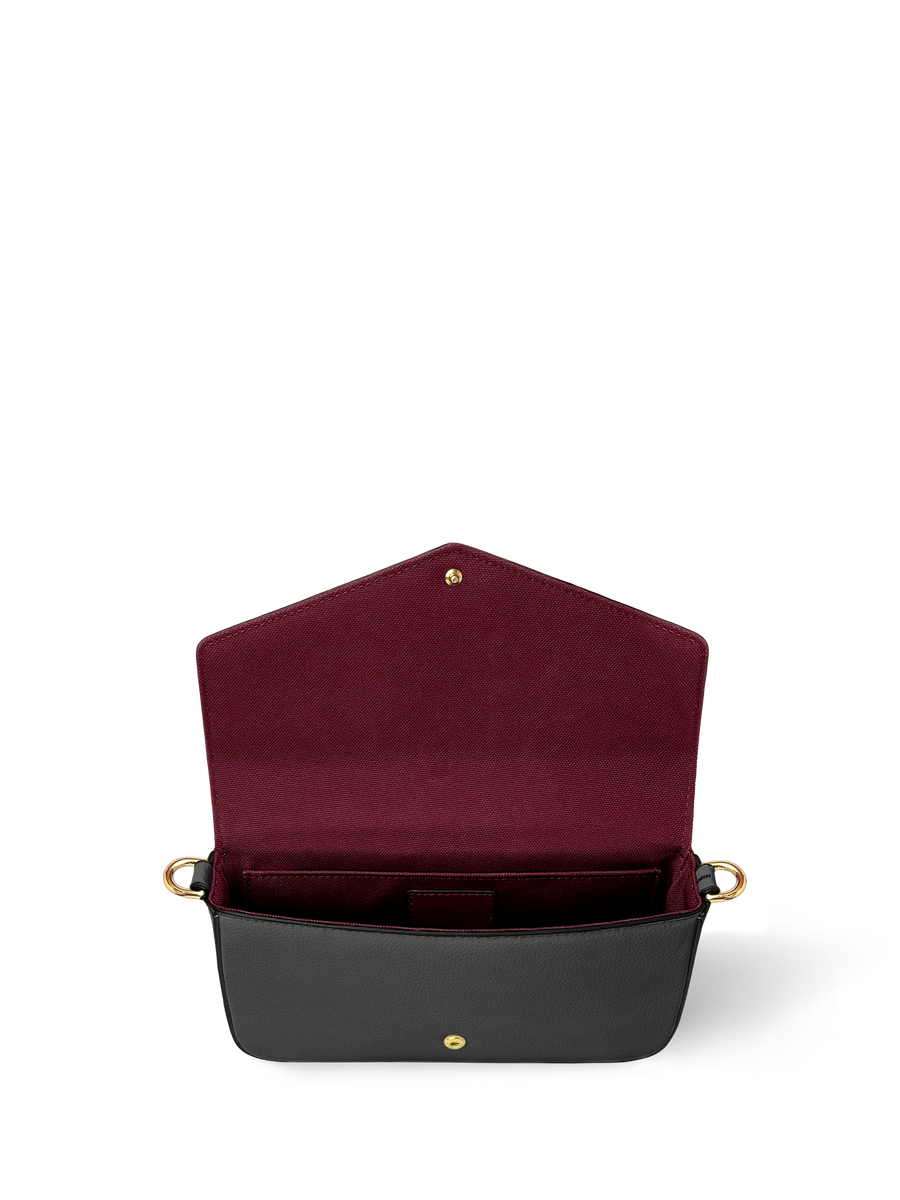 "Fahari" Monochrome Envelope Chain Crossbody Bag - DD DEAL