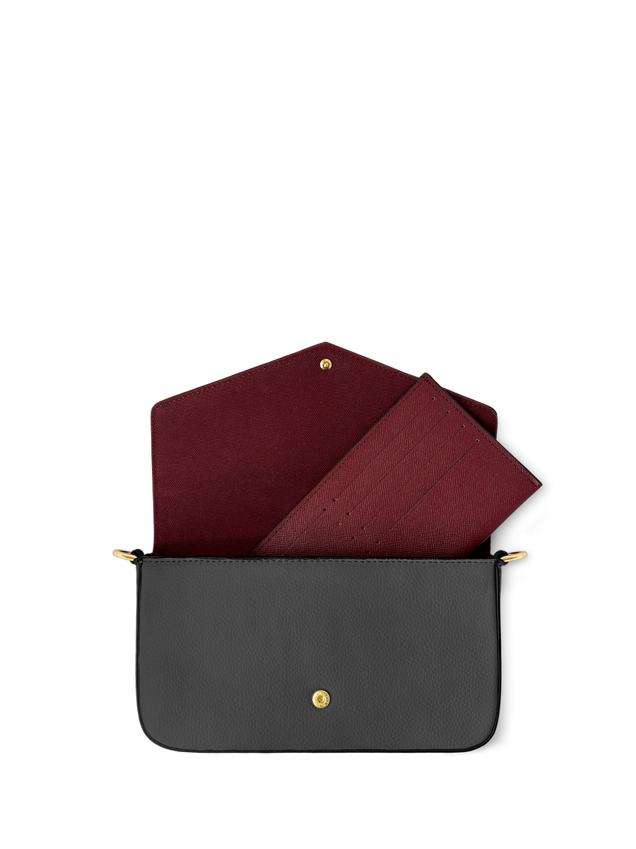 "Fahari" Monochrome Envelope Chain Crossbody Bag - DD DEAL