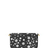 "Fahari" Monochrome Envelope Chain Crossbody Bag