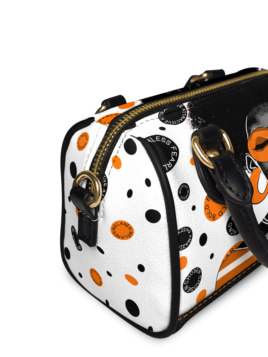 "Fahari" Marshmallow Citrus Mini Satchel