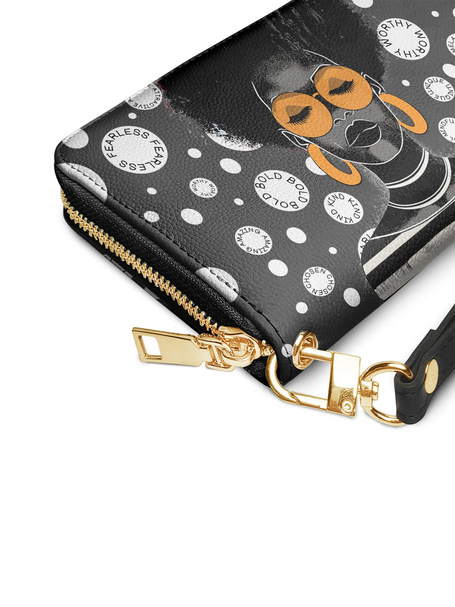 "Fahari" Monochrome Wallet FALL CLEARANCE DEAL