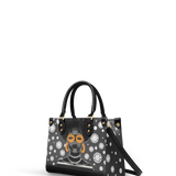 "Fahari" Monochrome Small Leather Handbag