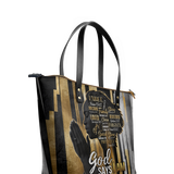 "Amara" Leather Tote Bag - BRAVE ONES DEAL