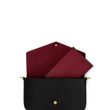 "Amara" Envelope Chain Crossbody Bag