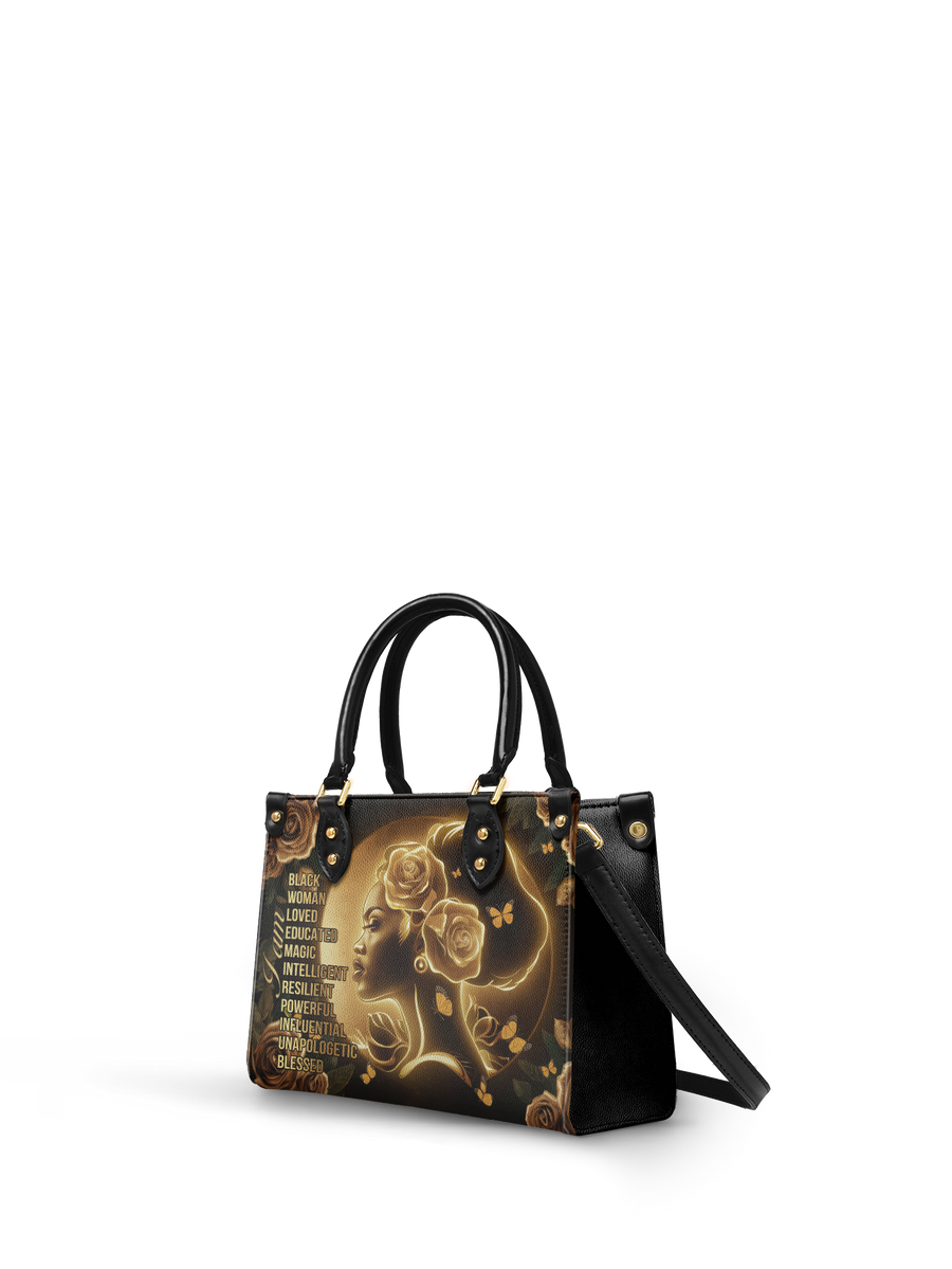 "Lumina" Small Leather Handbag