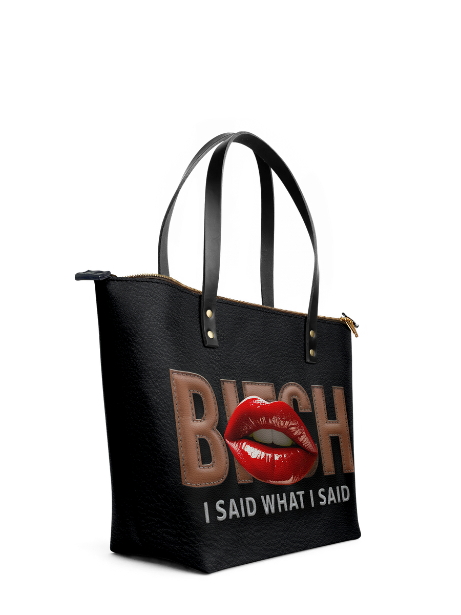 "Teyana" Leather Tote Bag