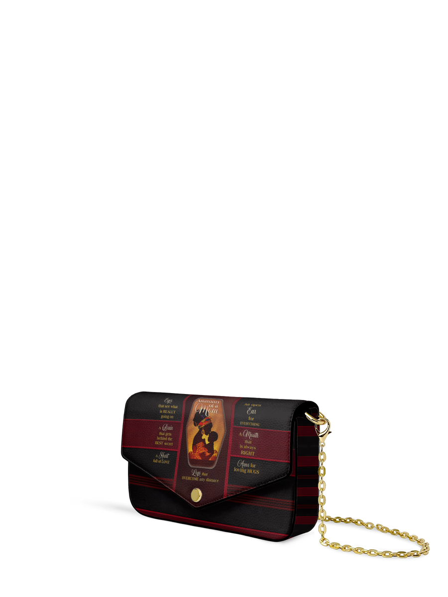 "Mamoya" Envelope Chain Crossbody Bag