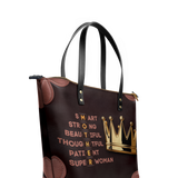 "Imarimom" Leather Tote Bag