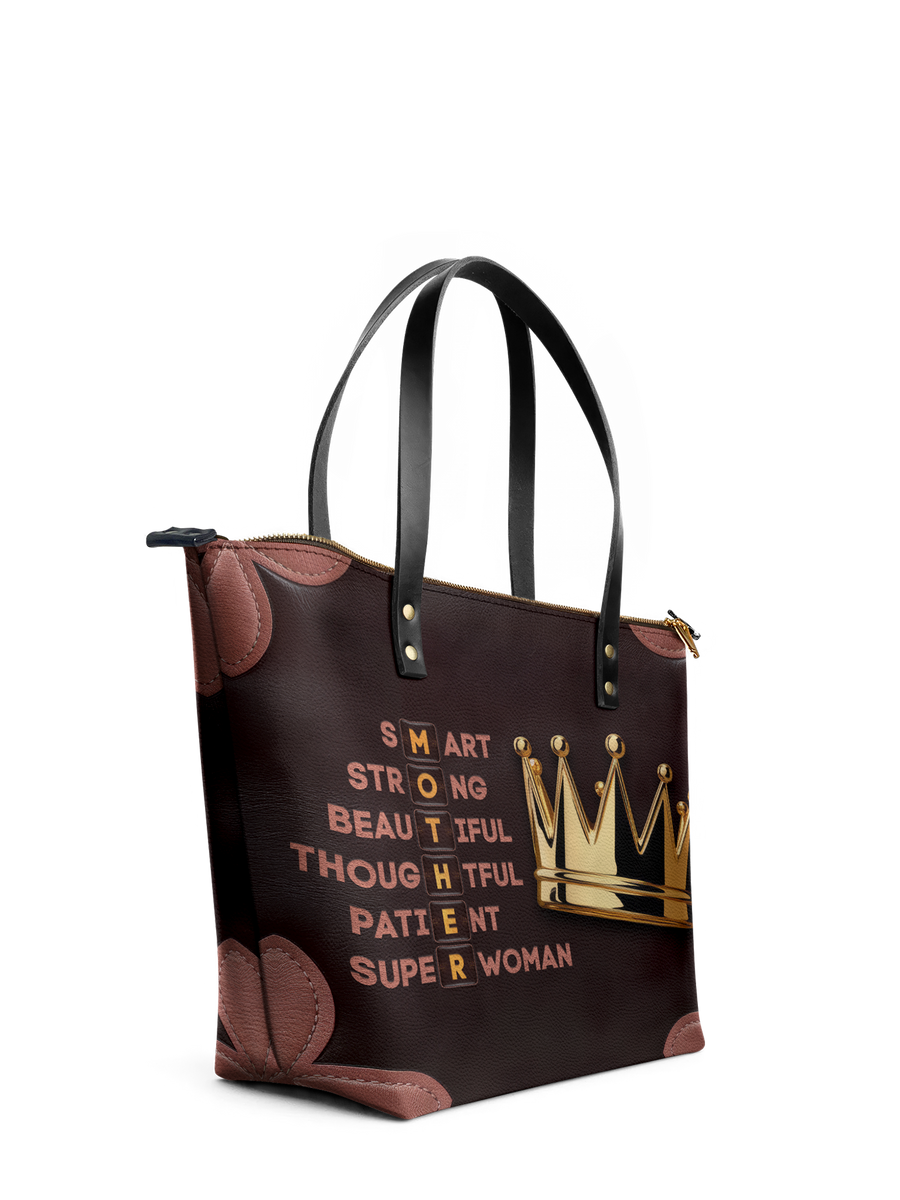 "Imarimom" Leather Tote Bag Matching Set - DD DEAL