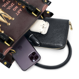 "Imarimom" Small Leather Handbag